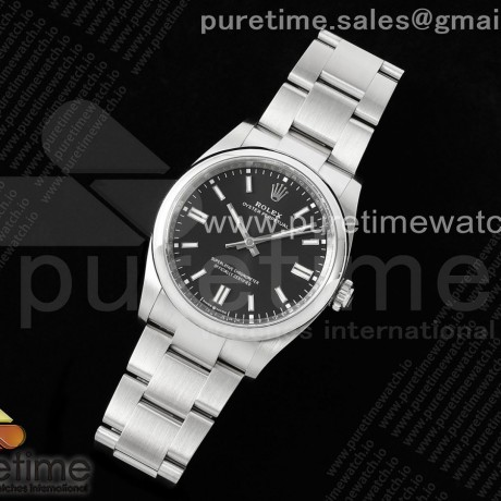 CLEAN공장 롤렉스 오이스터퍼페츄얼 36 블랙다이얼 브레이슬릿 클린공장 Oyster Perpetual 126000 36mm Clean 1:1 Best Edition 904L Steel Black Dial VR3230