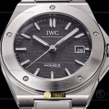 GH공장 IWC 인제니어 블랙다이얼 브레이슬릿 IWC0555B - Ingenieur Auto SS/SS Black GHF MY9015