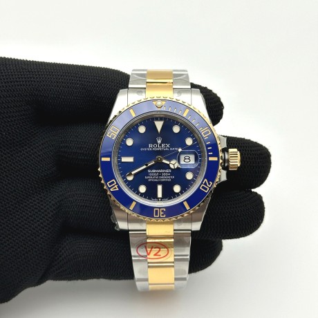 VS공장 롤렉스 서브마리너 41 신형 옐로우골드콤비 청콤 브레이슬릿 Submariner 126613LB 904 YG/SS Blue VSF VS3235