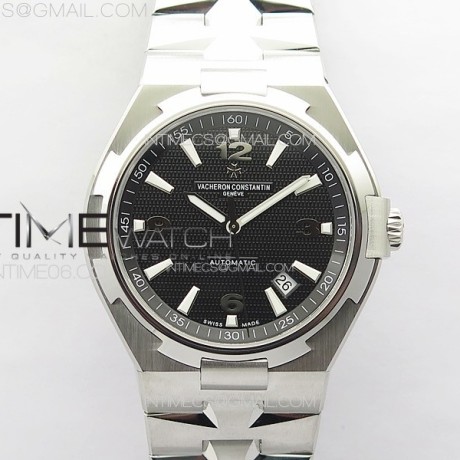 PP공장 바쉐론 콘스탄틴 오버시즈 47040 블랙다이얼 브레이슬릿 Overseas 47040 SS PPF 1:1 Best Edition Black dial on SS Bracelet A1226 PPF공장