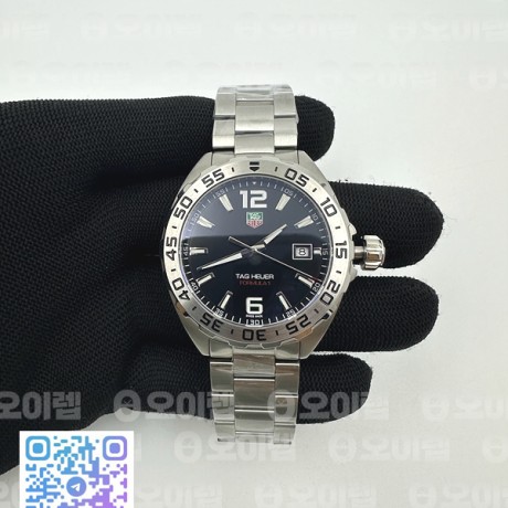 XT공장 포뮬러1 블랙다이얼 쿼츠 Tag Heuer Formula 1 SS/SS Black XTF Swiss Qtz