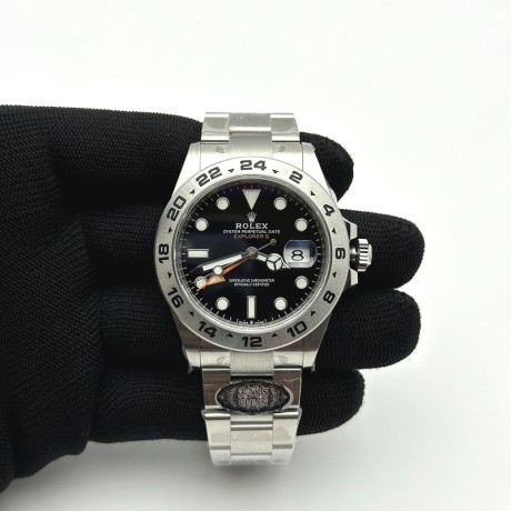 Clean공장 롤렉스 익스플로러2 블랙다이얼 브레이슬릿 Explorer II 216570 904 SS/SS Black Clean DD3285 클린