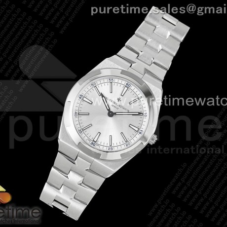 V8F공장 오버시즈 화이트다이얼 Overseas Ultra-Thin 2000V V8F Best Edition White Dial on SS Bracelet A1120