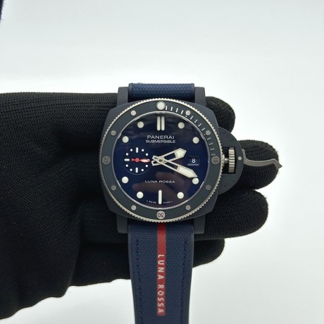 VS공장 파네라이 PAM1466 서머시블 블루다이얼 블루나일론스트랩 PAM1466 Submersible VSF 1:1 Best Edition Blue Dial on Blue Nylon/Rubber Strap P900