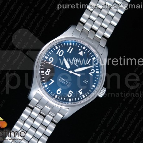 MK공장 IWC 마크18 스틸 블랙다이얼 브레이슬릿 Mark XVIII IW327015 Black Dial on SS Bracelet MIYOTA 9015
