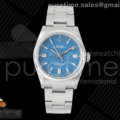 KR공장 롤렉스 오이스터퍼페츄얼 36 블루다이얼 브레이슬릿 Oyster Perpetual 126000 36mm KRF 1:1 Best Edition 904L Steel 2025 Blue Dial VR3230