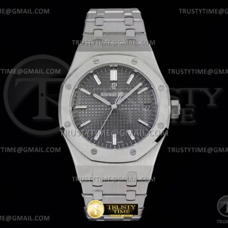 MP공장 오데마피게 로얄오크 15500 스틸 그레이다이얼 브레이슬릿 Royal Oak 41mm 15500 SS/SS Grey MPF MY9015