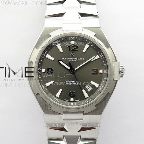 PP공장 바쉐론 콘스탄틴 오버시즈 47040 그레이다이얼 브레이슬릿 Overseas 47040 SS PPF 1:1 Best Edition Gray dial on SS Bracelet A1226 PPF공장