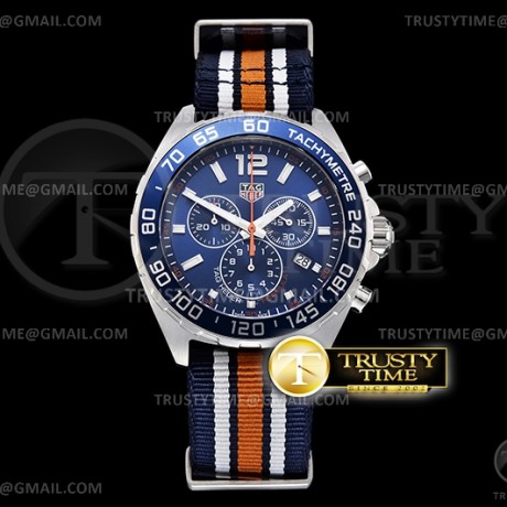 XT공장 F1 블루다이얼 쿼츠 Tag F1 Chrono SS/NY Blue XTF Swiss Qtz