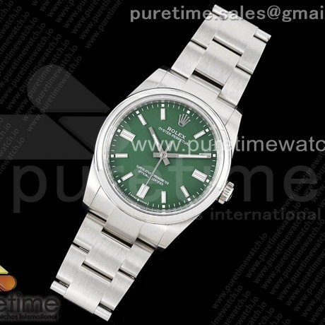 GM공장 롤렉스 오이스터 퍼페츄얼 36미리 그린다이얼 3230 Oyster Perpetual 36mm 126000 GMF 1:1 Best Edition 904L Steel Green Dial on SS Bracelet SA3230