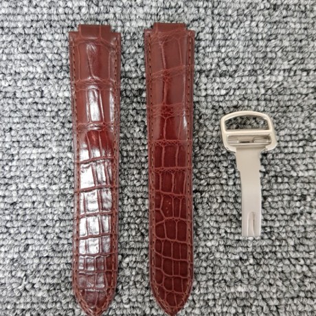 까르띠에 발롱블루 42미리 전용 크로커다일(통칭 엘리게이터)스트랩