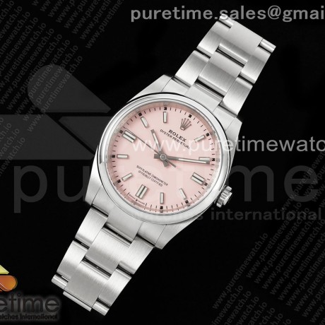 CLEAN공장 롤렉스 오이스터퍼페츄얼 36 핑크다이얼 브레이슬릿 클린공장 Oyster Perpetual 126000 36mm Clean 1:1 Best Edition 904L Steel Pink Dial VR3230