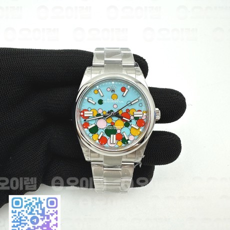 VS공장 롤렉스 오이스터퍼페츄얼 41 셀레브레이션다이얼 브레이슬릿 Oyster Perpetual 124300 41mm VSF 1:1 Best Edition 904L Steel Celebration Dial VS3235