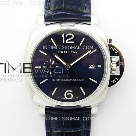 VS공장 파네라이 PAM1274 블루다이얼 블루가죽스트랩 PAM1274 X SS VSF 1:1 Best Edition Blue Dial on Blue Leather Strap Asian P900