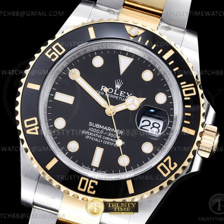 CLEAN공장 롤렉스 서브마리너 41 흑콤 브레이슬릿 126613LN 3235무브먼트 클린공장 Submariner 126613LN 904 YG/SS Blk Clean VR3235