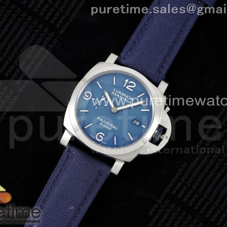 TTF공장 파네라이 PAM1157 스틸 블루다이얼 블루나일론스트랩 PAM1157 W TTF 1:1 Best Edition on Blue Nylon Strap P9010