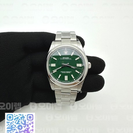 VS공장 롤렉스 오이스터퍼페츄얼 41 그린다이얼 브레이슬릿 Oyster Perpetual 124300 41mm VSF 1:1 Best Edition 904L Steel Green Dial VS3235