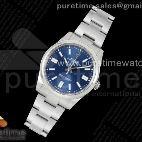 VS공장 롤렉스 오이스터퍼페츄얼 41 블루다이얼 브레이슬릿 Oyster Perpetual 124300 41mm VSF 1:1 Best Edition 904L Steel Blue Dial VS3235