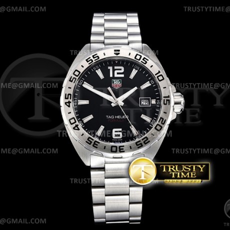 XT공장 포뮬러1 블랙다이얼 쿼츠 Tag Heuer Formula 1 SS/SS Black XTF Swiss Qtz