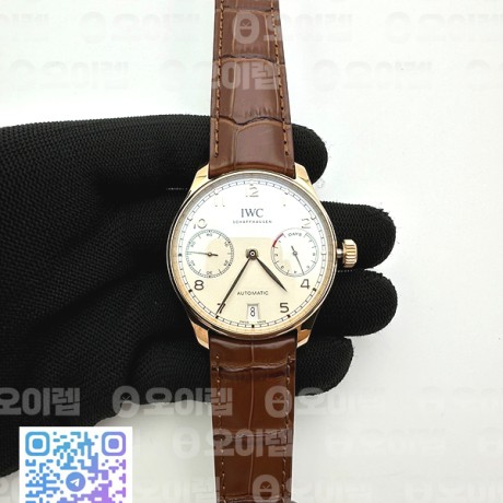 ZF공장 V5 IWC 포르투기저500701 세븐데이즈 부엉이 IWC Portuguese 500701 Seven Days 금장 흰판