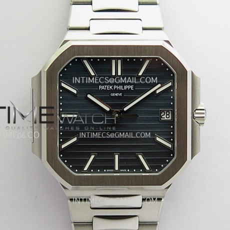 BB공장 파텍필립 큐비투스 7128 스틸 블루다이얼 브레이슬릿 Cubitus 7128/1G SS BBF 1:1 Best Edition Blue Dial On SS Bracelet Super Clone DD330
