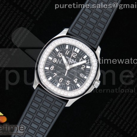 PP공장 파텍필립 아쿠아넛 블랙텍스쳐다이얼 러버스트랩 Aquanaut 5067A SS Black Textured Dial on Black Rubber Strap AE23 PPF공장