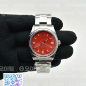 CLEAN공장 롤렉스 오이스터퍼페츄얼 36 레드다이얼 브레이슬릿 클린공장 Oyster Perpetual 126000 36mm Clean 1:1 Best Edition 904L Steel Red Dial VR3230