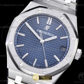 ZF공장 오데마피게 로얄오크 15500 블루다이얼 브레이슬릿 Royal Oak 41mm 15500 SS/SS Blue ZF V3 A4302