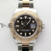 C+공장 롤렉스 요트마스터 로즈골드 콤비 브레이슬릿 씨플러스공장 Yacht-Master 126621 904L/RG C+F 1:1 Best Edition Brown Dial On 904L/RG Bracelet VR3235 (씨플러스에프)