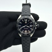 XT공장 포뮬러1 블랙다이얼 러버 쿼츠 Tag Heuer Formula 1 SS/RU Black XTF Swiss Qtz