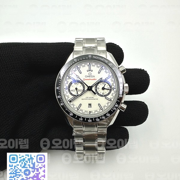 BBT공장 오메가 스피드마스터 문워치 스틸 화이트다이얼 브레이슬릿 Speedmaster Moonwatch SS/SS White BTF A9900