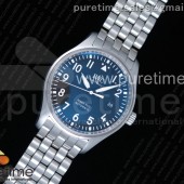 MK공장 IWC 마크18 스틸 블랙다이얼 브레이슬릿 Mark XVIII IW327015 Black Dial on SS Bracelet MIYOTA 9015