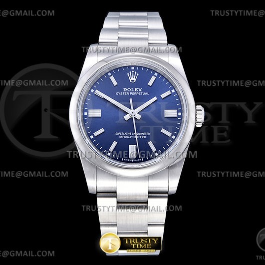 BP공장 롤렉스 오이스터퍼페츄얼 36 브라이트 블루 다이얼 3230무브먼트 BPF Rolex Oysterperpetual 36 Bright Blue Dial ref126000