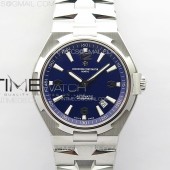 PP공장 바쉐론 콘스탄틴 오버시즈 47040 블루다이얼 브레이슬릿 Overseas 47040 SS PPF 1:1 Best Edition Blue dial on SS Bracelet A1226 PPF공장