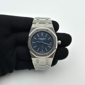 ZF공장 오데마피게 로얄오크 15202 스틸 블루다이얼 브레이슬릿 Royal Oak 39mm 15202 SS ZF 1:1 Best Edition Blue Textured Dial on SS Bracelet A2121