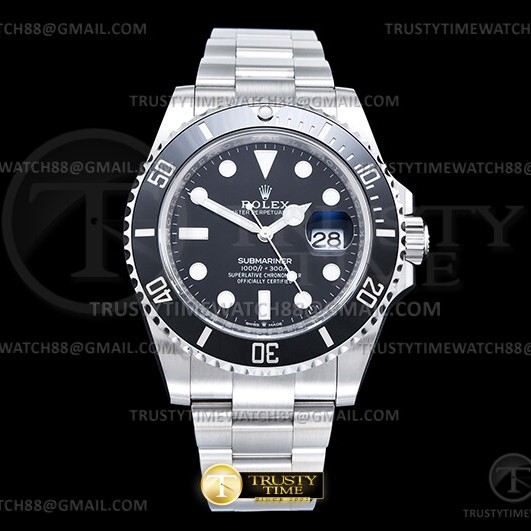 THB공장 롤렉스 서브마리너 41 신형 블랙데이트 브레이슬릿 Sub 126610LN 904 41mm SS/SS Blk THB SH3235