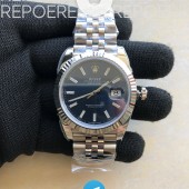 [26.01 UP] CLEAN공장 롤렉스 데이저스트 41 스틸 블루다이얼 플루티드베젤 쥬빌레브레이슬릿 DateJust 41mm 126334 904L SS Clean Plus 1:1 Best Edition Blue Dial Stick Marker On Jubilee Bracelet DD3235 클린 플러스