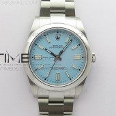 BP공장 롤렉스 오이스터퍼페츄얼 41미리 티파니블루다이얼 2813 Oyster Perpetual 41mm 124300 BP Best Edition Tiffany Blue Dial on SS Bracelet