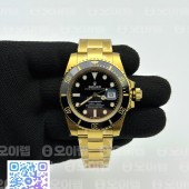 VS공장 롤렉스 서브마리너 흑금통 3135 Submariner 116618 LN Black Ceramic YG Plated 904L Steel VSF 1:1 Best Edition VS3135