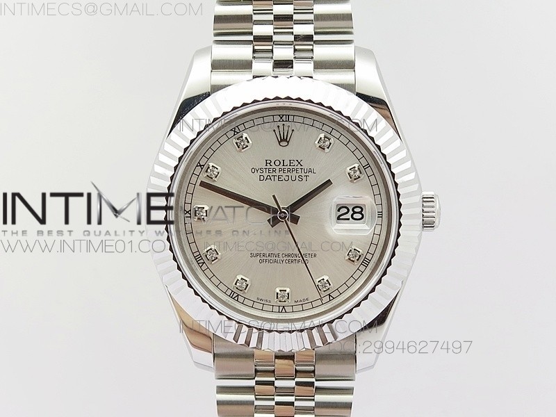 BP공장 V2 롤렉스 데이저스트2 스틸 실버다이얼 다이아인덱스 Rolex DateJust2 SS&Silver Dial Diamond Index 신형브레스렛