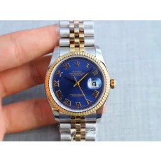 BP공장 롤렉스 데이저스트 콤비 청판 로만인덱스 Rolex DateJust Combi&Blue Dial Roman Index 브레스렛 V2