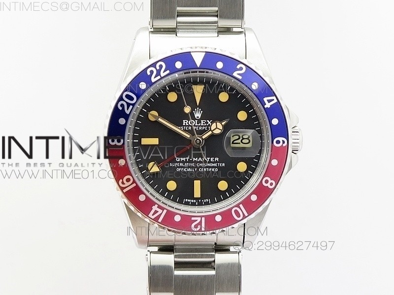 BP공장 롤렉스 GMT마스터 펩시 빈티지인덱스 Rolex GMT-Master Pepsi Vintage Index