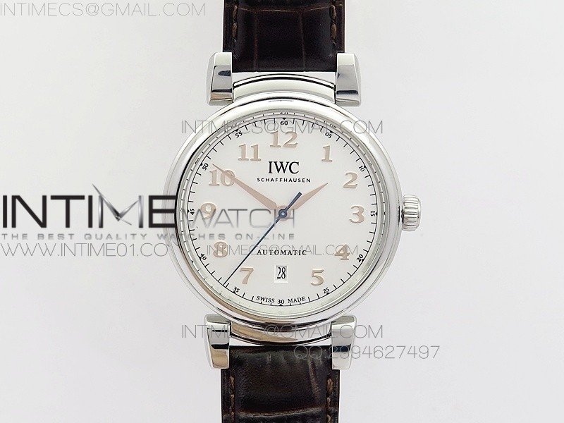 TW IWC 다 빈치 IW356601 스틸 화이트다이얼