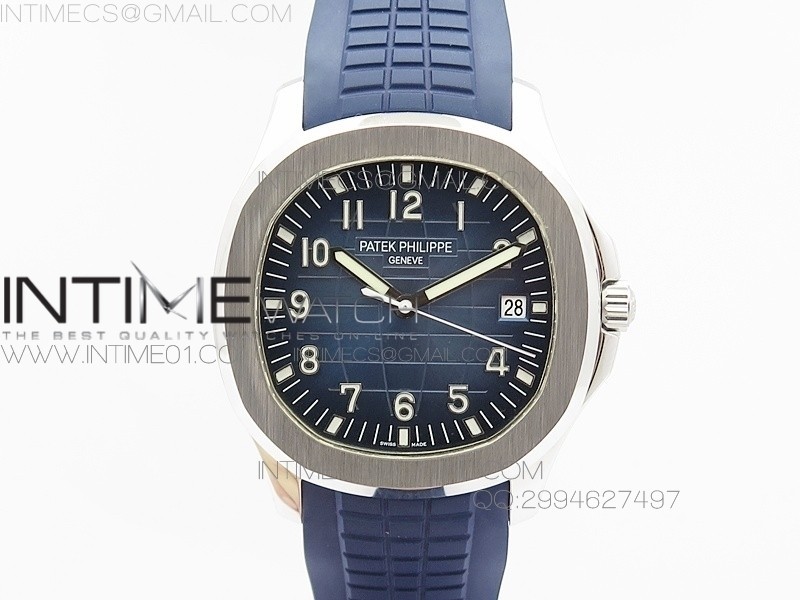 BP 파텍필립 AQUANAUT JUMBO 42MM SS BLUE DIAL ON BLUE RUBBER STRAP 9015 TO PP324CS