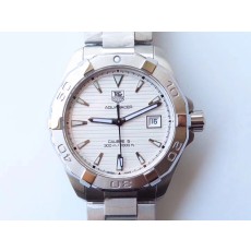 창롱 태그호이어 아쿠아레이서300 V2 스틸 화이트판 브레이슬릿 Tagheuer Aquaracer300 V2 SS White Dial Bracelet