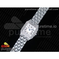 DJ공장 까르띠에 팬더 신형 스틸 화이트다이얼 브레이슬릿 PANTHÈRE SECRETE DE LADIES SS WHITE DIAL ON SS BRACELET RONDA QUARTZ