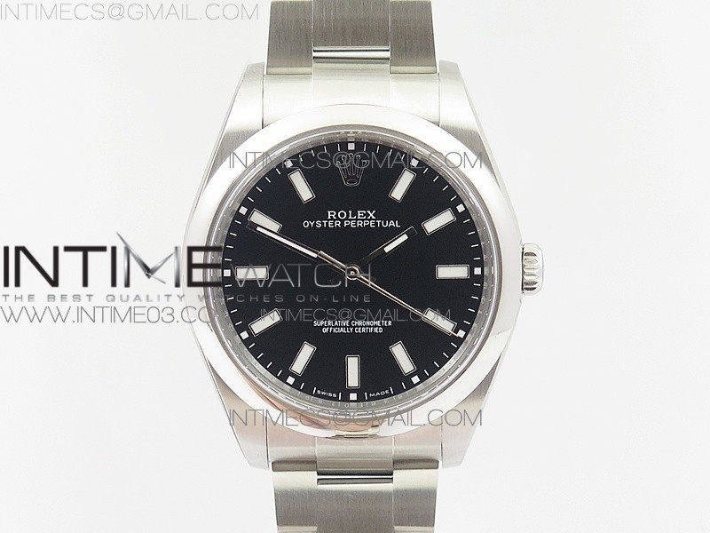 BP공장 롤렉스 오이스터퍼페츄얼 39mm 스틸 블랙다이얼 브레이슬릿 OYSTER PERPETUAL 39MM 114300 BLACK DIAL ON SS BRACELET SA3132