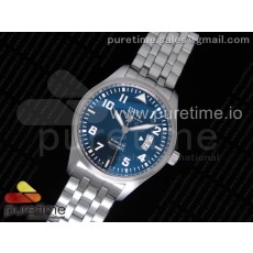 MK공장 v2 IWC 파일럿 마크17 어린왕자에디션 블루다이얼 브레이슬릿 MARK XVII IW326501 LE PETIT PRINCE SS BLUE DIAL ON SS BRACELET MIYOTA 9015