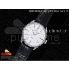 MK공장 v4 롤렉스 셀리니 타임 50509 스틸 화이트다이얼 로만인덱스 가죽스트랩 Cellini Time 50509 SS White Dial Roman Marker on Black Leather Strap A3132 V4