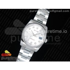 DJ공장 롤렉스 904 데이저스트36 스틸 컴퓨터다이얼 돔베젤 오이스터브레이슬릿 DateJust 36 SS 116200 Polished Bezel Silver Computer Dial on SS Oyster Bracelet A2836